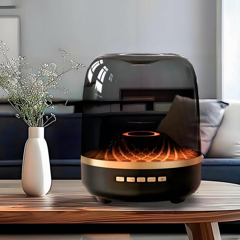 Cross-Border E-Commerce Bluetooth Speaker Home Wireless Glass Rgb Lighting Portable Desktop Small Subwoofer Speaker