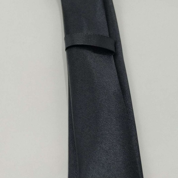 Black 5cm Korean Narrow Tie Wedding Fashion Student Casual Small Tie Men's Tie