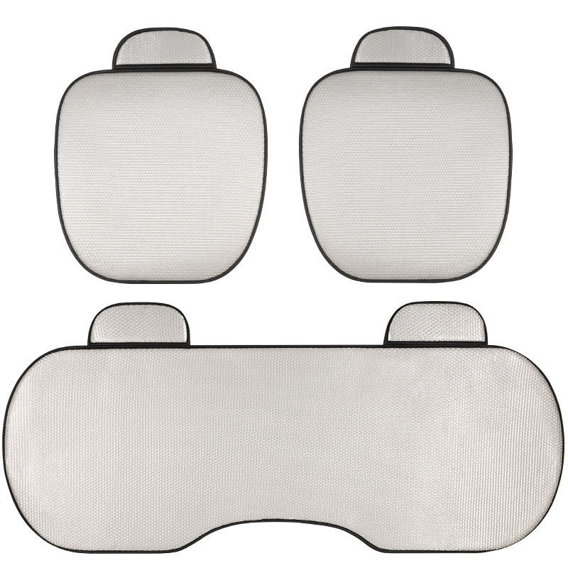 New Factory Car Cushion Summer Ice Silk Cool Cushion Cushion Four Seasons Universal Butt Cushion Cover High-end Interior Breathable