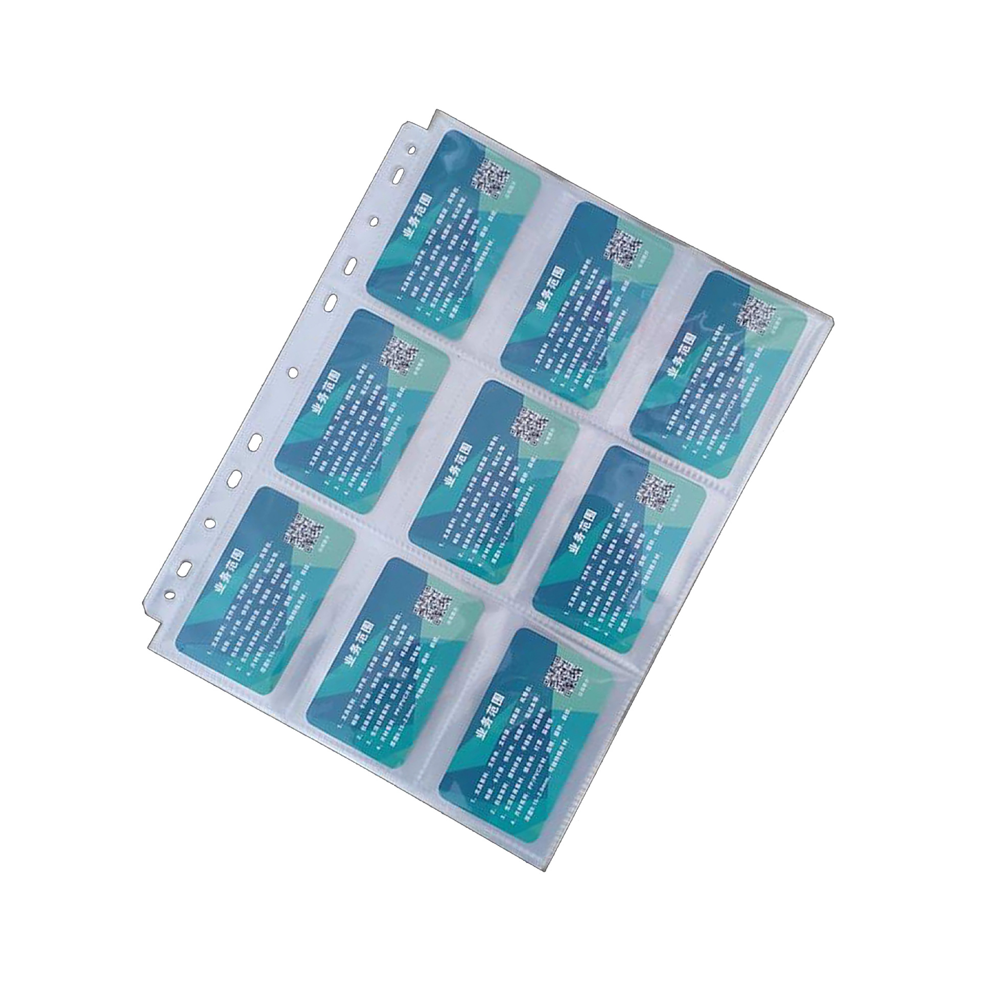 In-Stock Nine-Grid Card Album with 9 Double-Sided Pages, Suitable for Pokémon Cards, Photos, and Business Cards