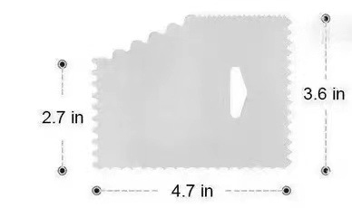 [Factory direct] 12 inch all aluminum alloy cake turntable baking tools decorating table scraper combination set