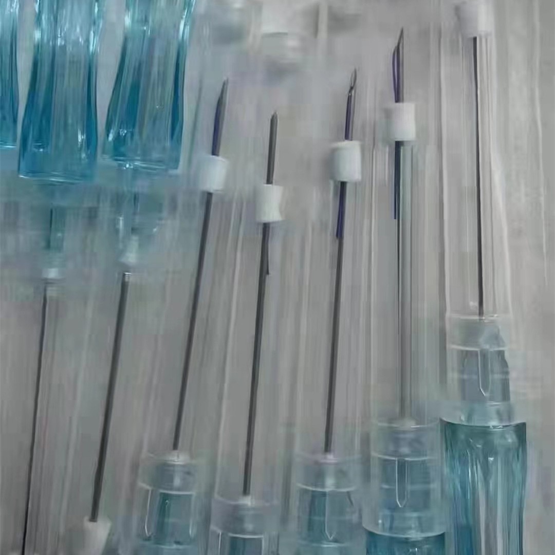 Acupuncture Point Acupuncture and Thread Embedding Needle and Thread Integrated Pdo Barbed Thread Girl's Face Thread Traditional Chinese Medicine Special Smoothing Thread 29G-38M