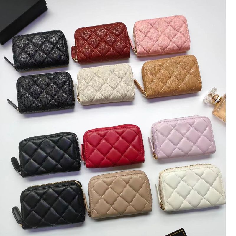 Новый кошелек для женщин, стиль ромб, маленький держатель для карт, короткая сумка-клатч, милый монетник, простой и изысканный