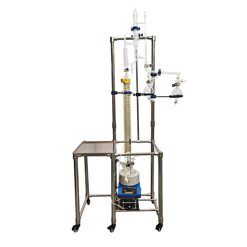 1L Magnetic Stirring Heating Distillation Device Distillation Tower