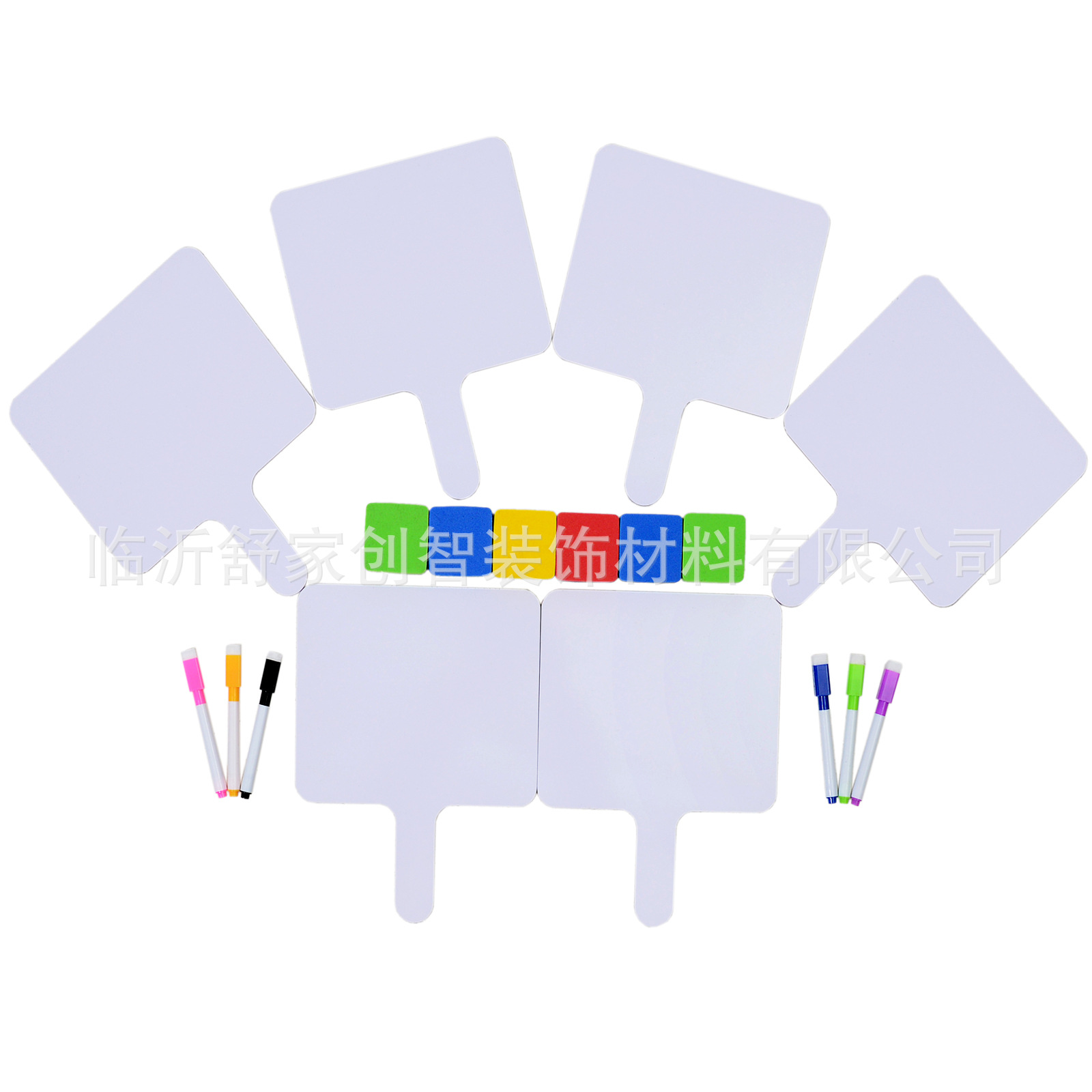 Factory direct Amazon wholesale small whiteboard double-sided erasable dry erase board children's graffiti board double white handheld board