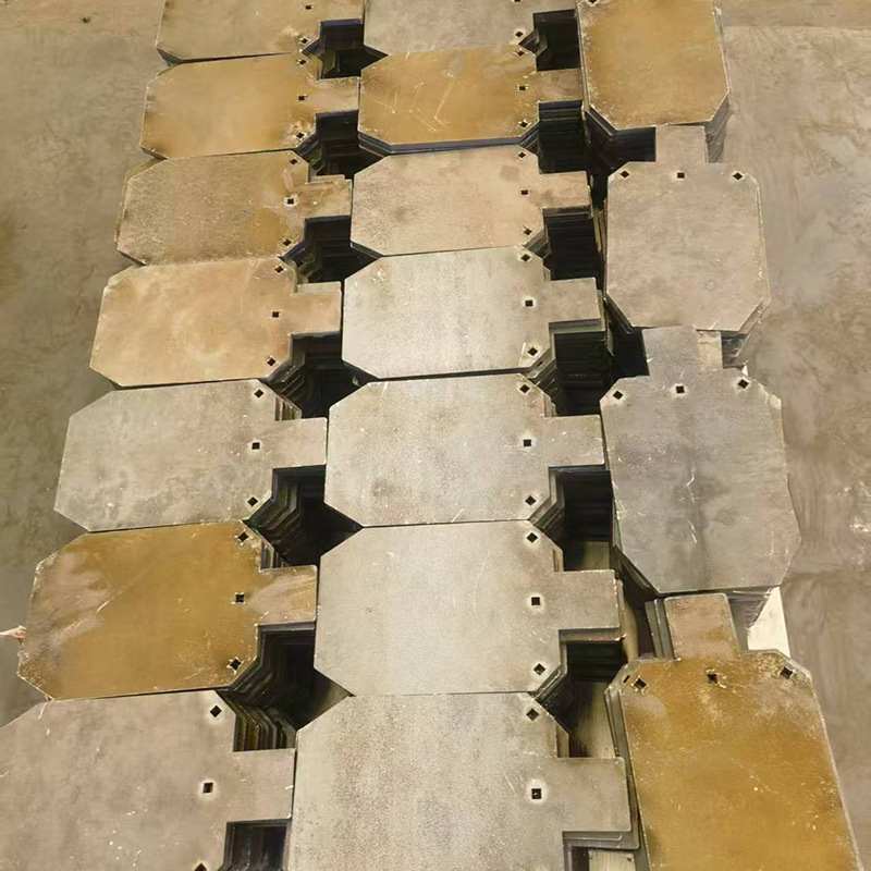 Laser Customized Nm400 Wear-Resistant Steel Plate Nm500 Wear-Resistant Steel Plate M13 High Manganese Steel Plate 65Mn Steel Plate Cutting