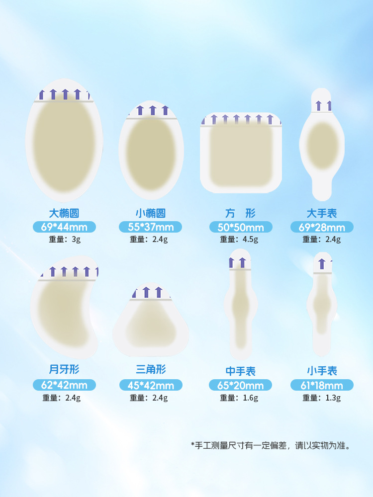 Anti-Wear Foot Patch, Band-Aid, Invisible Transparent Foot Patch, High-Heeled Shoes, Leather Shoes, Band-Aid, Heel Blister Patch, Waterproof Patch