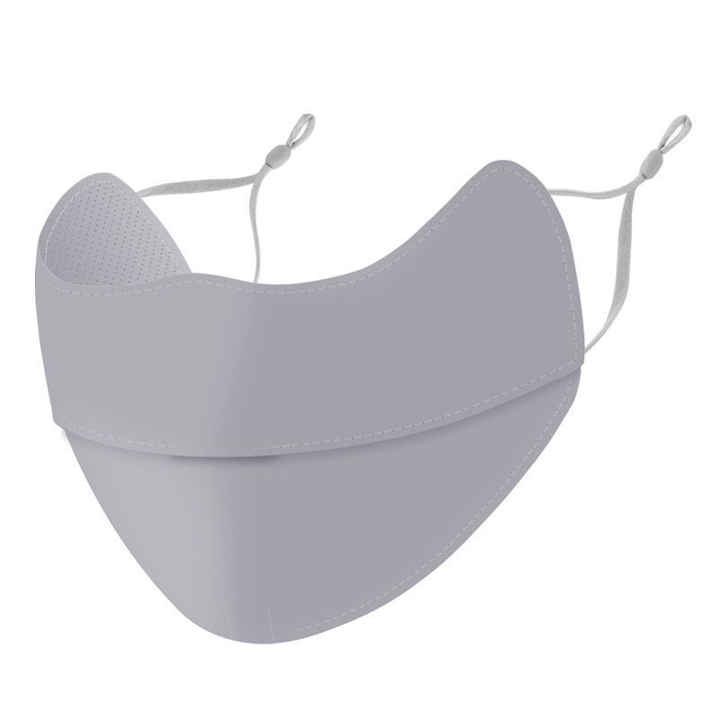 Sunscreen Mask Women's High-value Eye Protection Corner Anti-ultraviolet Sunshade Half Face Mask Ice Silk Summer Thin Breathable