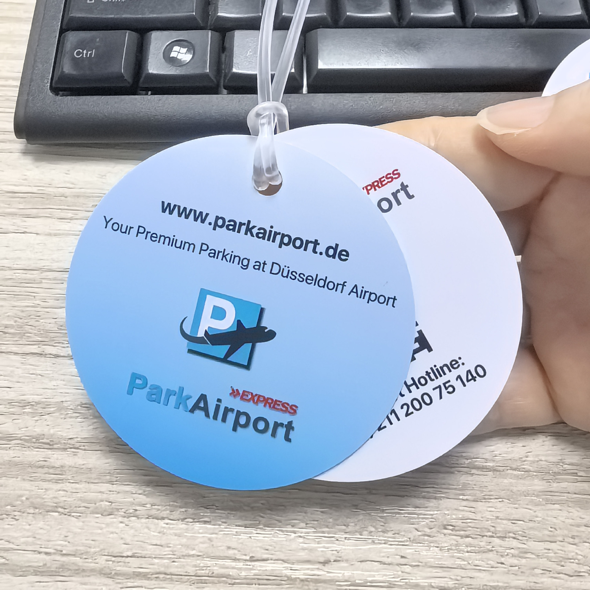 Durable Suitcase Information Card Detachable Pet Logo Luggage Tag Pvc Kidsren's Student Luggage Shipping Tag