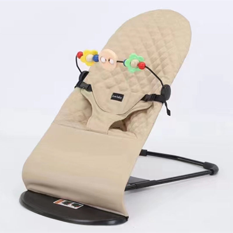 Factory baby rocking chair newborn balance rocking chair baby soothing cradle coax sleep coax baby artifact mother and baby supplies
