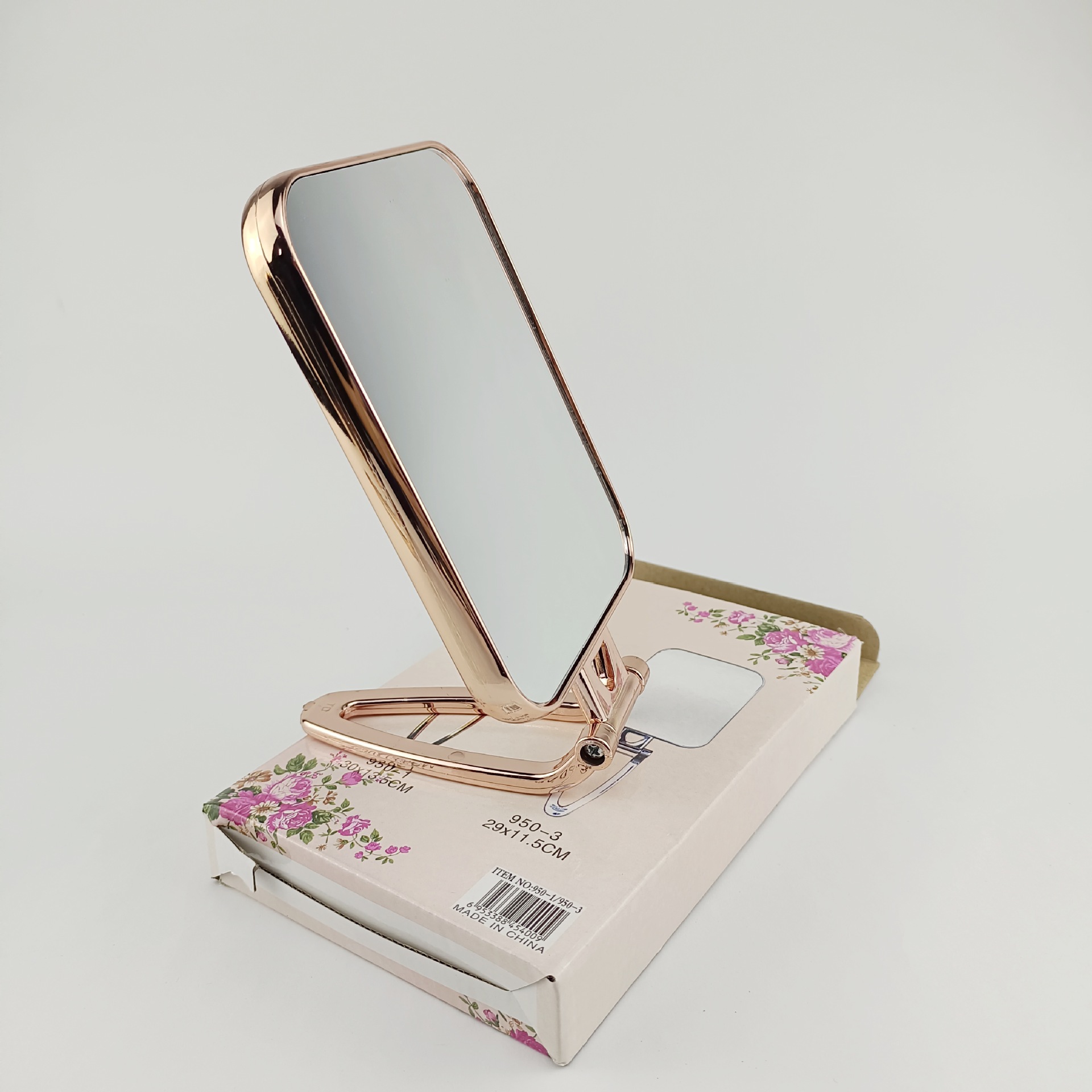 Desk mirror makeup mirror double-sided mirror folding mirror student dormitory dressing mirror desktop bedroom mirror wholesale