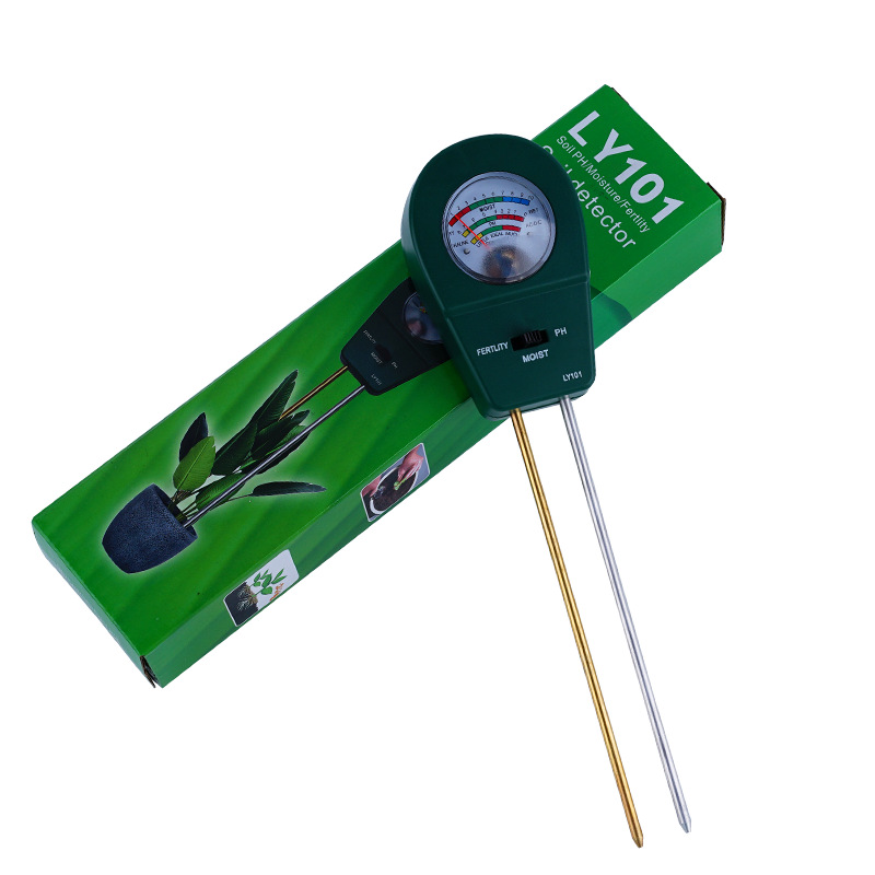 Soil detector horticultural soil quality fertilizer Wali nitrogen phosphorus potassium ph value ph tester moisture moisture meter