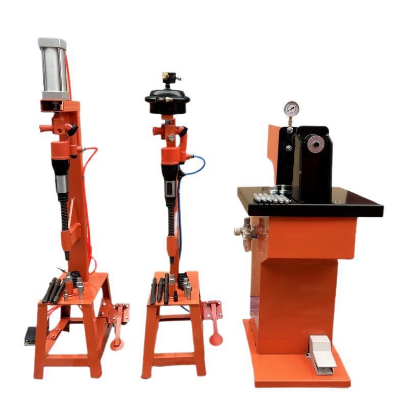 Pneumatic Brake Pad Riveting Machine Electric Hydraulic Punching Riveting Machine Riveting Brake Pad Tool Pneumatic Riveting Machine Auto Repair Tool