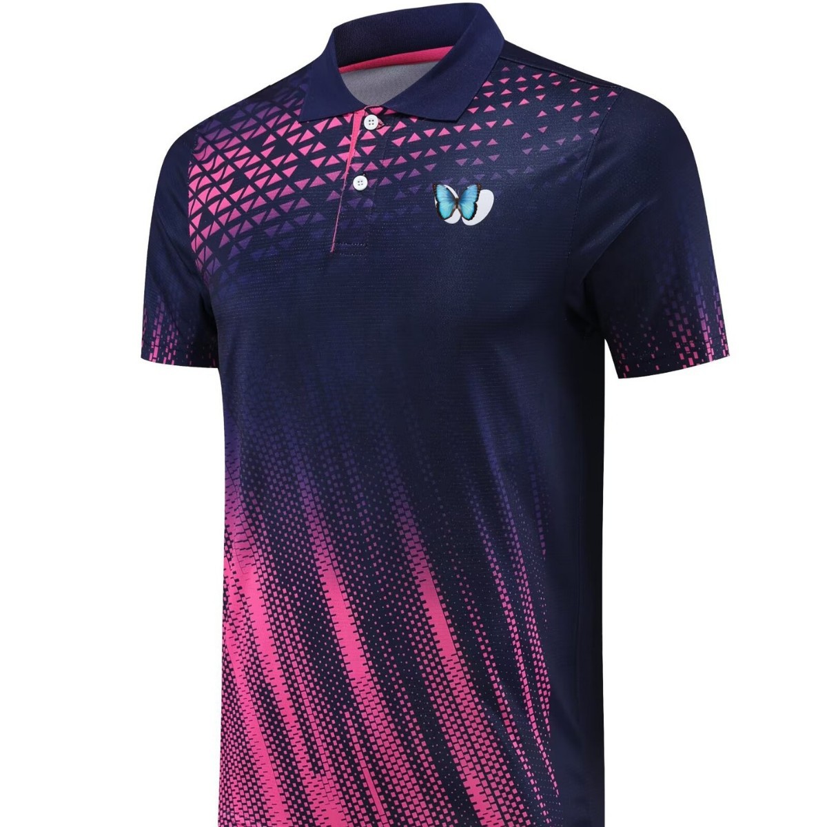 New Table Tennis Clothing for Men and Women, Short-Sleeved Tops, Quick-Drying Breathable Training Competition Clothing, Children's Sportswear, Student Training