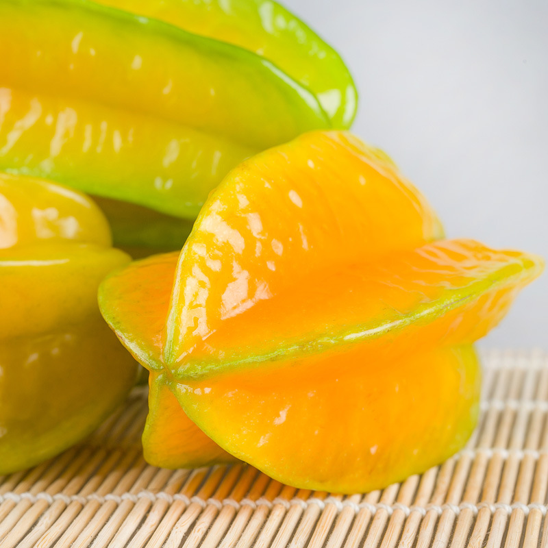 Directly Shipped from the Place of Origin of Fuzhou Carambola, Seasonal Fruit Carambola, Whole Piece, Free Shipping, Fresh Fruit Carambola, One Piece Drop Shipping