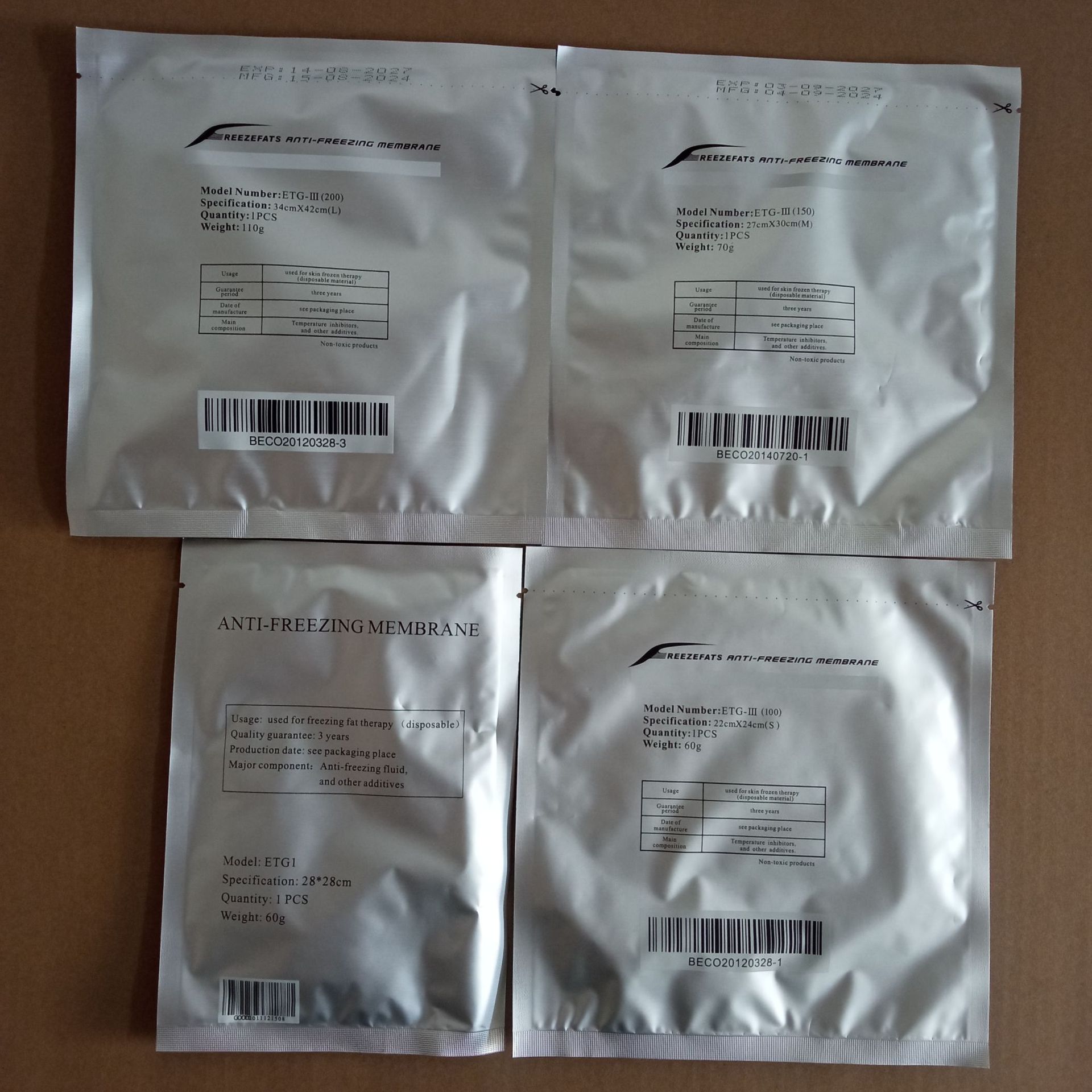 Freezing Film, Antifreeze Film, Freezing Sheet, Antifreeze Film Freezing Instrument, Freezing Film Sheet, Factory Direct Sales in Stock