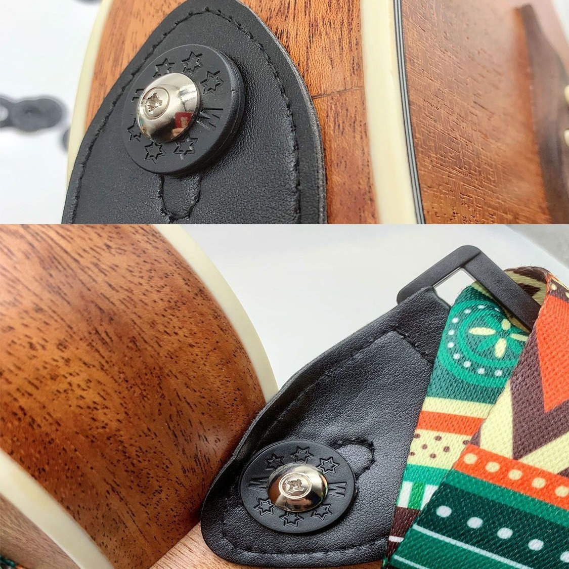 Guitar strap buckle anti-release buckle PE gasket guitar washer anti-release washer