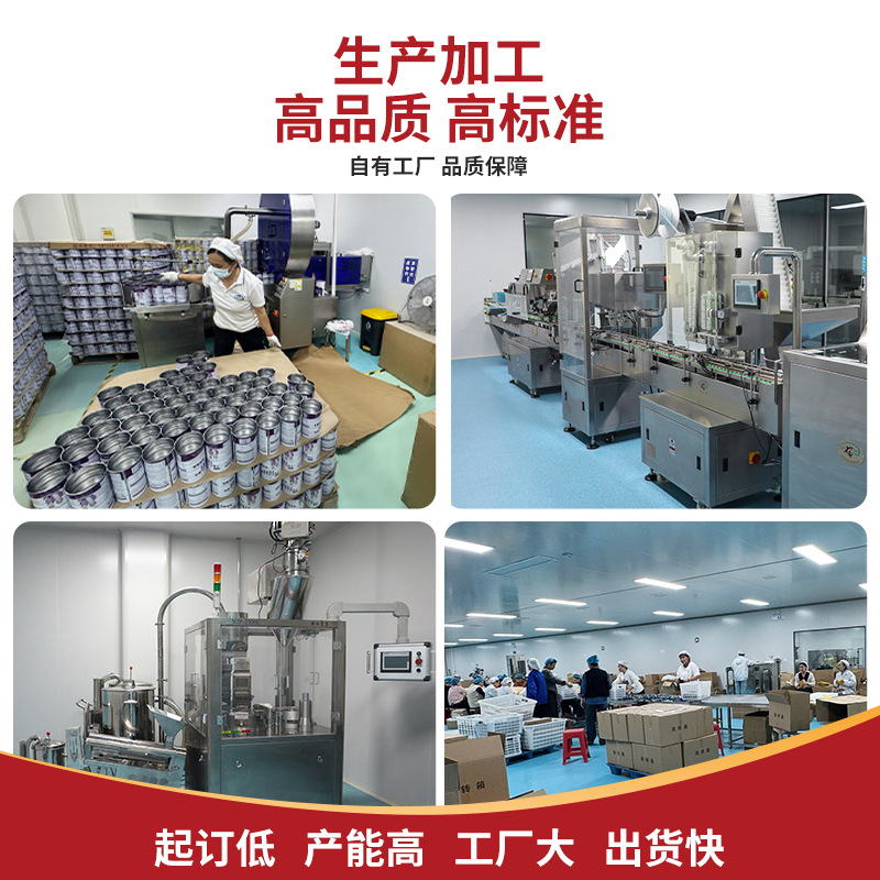 Factory Direct Sales in Stock Blue Fatty Full-Fat Milk Nutritional Powder for Middle-Aged and Elderly People, High in Calcium, Rich in Selenium, Colostrum, and Probiotics