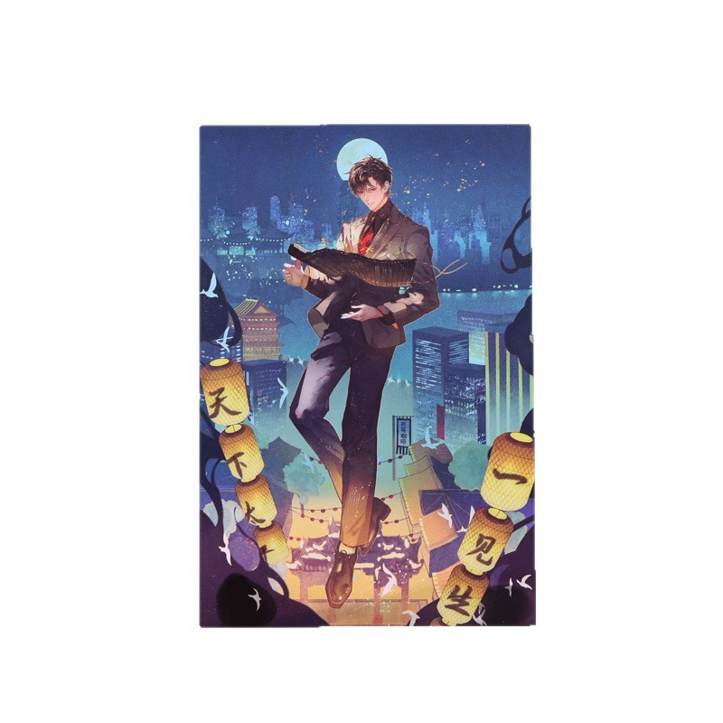 Acrylic Anime Card Customization Rectangular Uv Printing Star Anime Game Protagonist Acrylic Transparent Card Customization