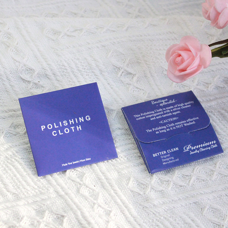 Polishing cloth small size deerskin velvet silver cleaning cloth gold cleaning cloth jewelry cleaning polishing ring earrings 5 * 5cm free shipping