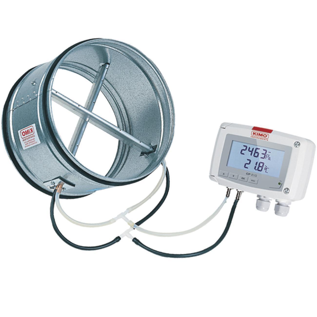 Французский Kimo Cp218/219 многофункциональный дифференциальный манометр для измерения скорости ветра и объема воздуха