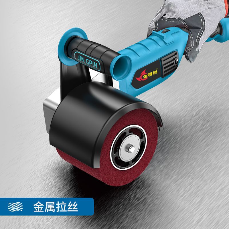 Industrial-Grade Small Flat Metal Portable Stainless Steel Electric Polishing Machine Handheld Polishing Tool