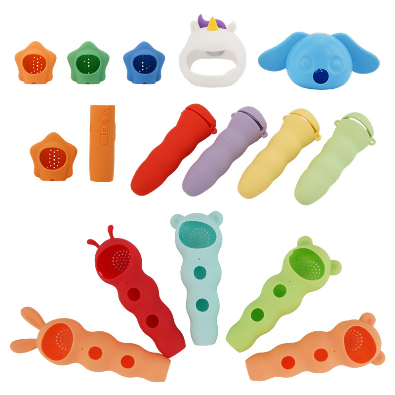 Silicone Customized Little Been's Very Hungry Caterpillar Reading Pen Silicone Case Translation Pen Protective Cover Portable