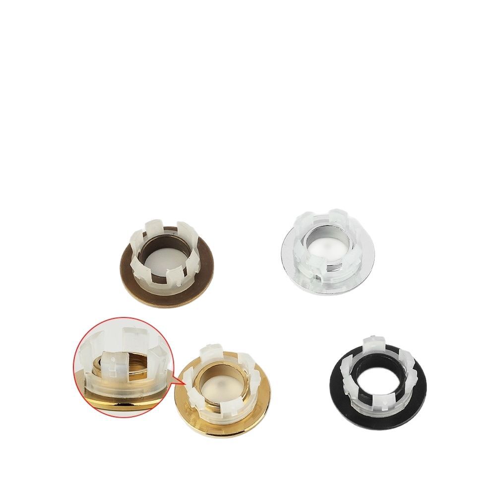 Washbasin Overflow Port Decorative Cover Wash Basin Basin Overflow Hole Plug Pool Basin Basin Water Leakage Plug Accessories