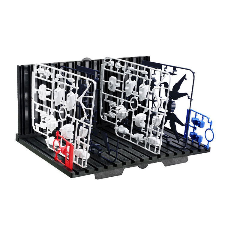 Gundam Model Parts Storage Rack, Figure Model Assembly Parts Rack, Easy-Access Plug-In Rack, Parts Frame Placement Rack