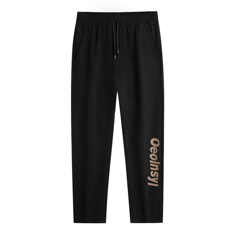 Z9205M-Z9205B plus fat long version of boys tall 190cm sports men's pants straight tube super long size pants