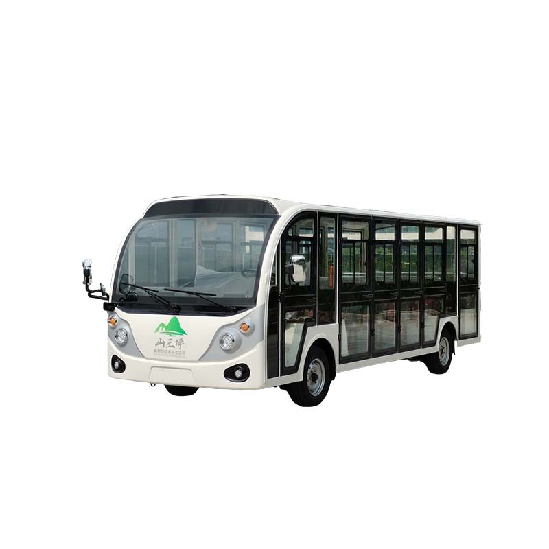 Cross-Border Customization of 23-Seat 2.3L Fuel Vehicle Outdoor Four-Wheel Mobility Sightseeing Vehicle Enclosed Scenic Spot Sightseeing Vehicle Customization