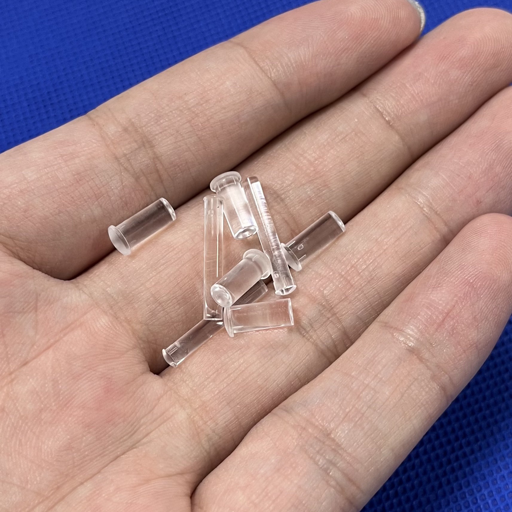 LED patch lamp transparent light guide rod diameter 2.8mm with card mark 3mm mushroom head brightening transparent light guide rod