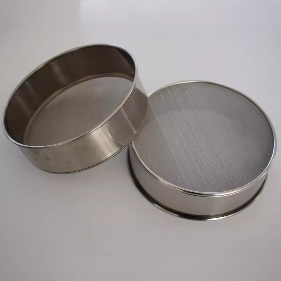 Инструменты для выпечки сито из нержавеющей стали 304 круглое суперфиное сито для муки сито для сахара 60-ячейка