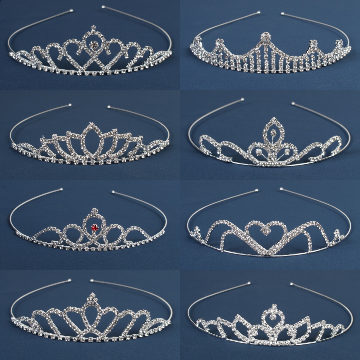 Головной убор для невесты в корейском стиле, корона для девочки-принцессы, аксессуары для волос для сценических выступлений