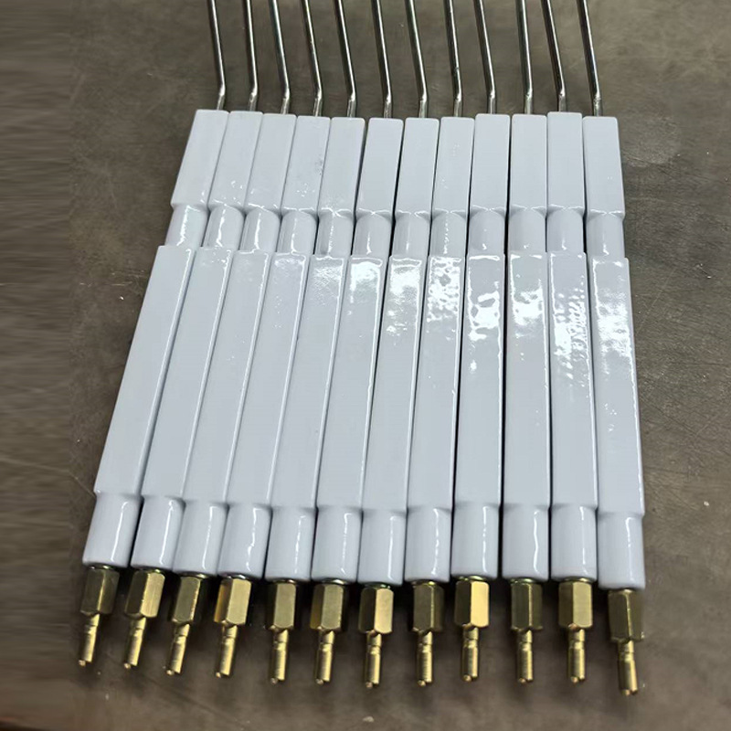 Burner Ignition Electrode White Ceramic Ignition Electrode Burner Accessories Manufacturer Ready Stock