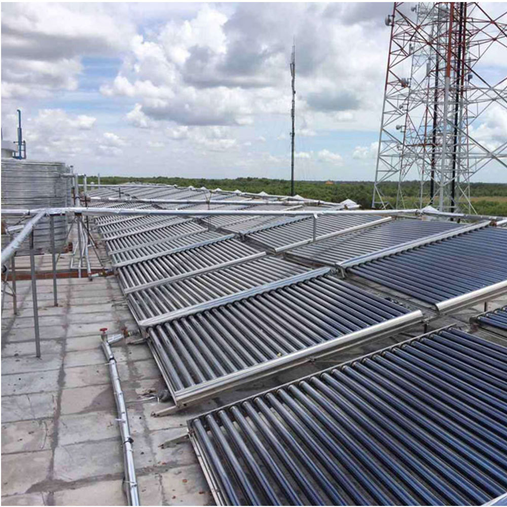 Solar water heater heat collection engineering union hotel school factory dormitory central hot water system professional manufacturers