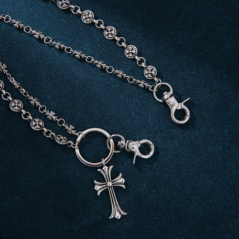 Crodo Element Trouser Chain Bag Hanging Chain Sword Round Bead Cross Waist Chain Lobster Buckle Pendant Jeans Chain