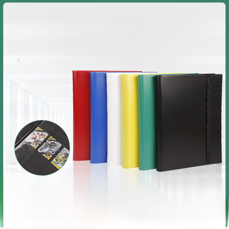 Cross-Border Game Card Collection Book Ultraman Pokémon Card Book Pp Storage Book Nine-Grid Strap Card Book Wholesale