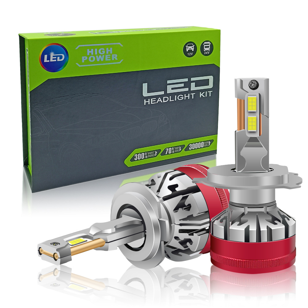 Liangsee manufacturer V45ProH4 H7 car led headlight laser six-core integrated car led headlight