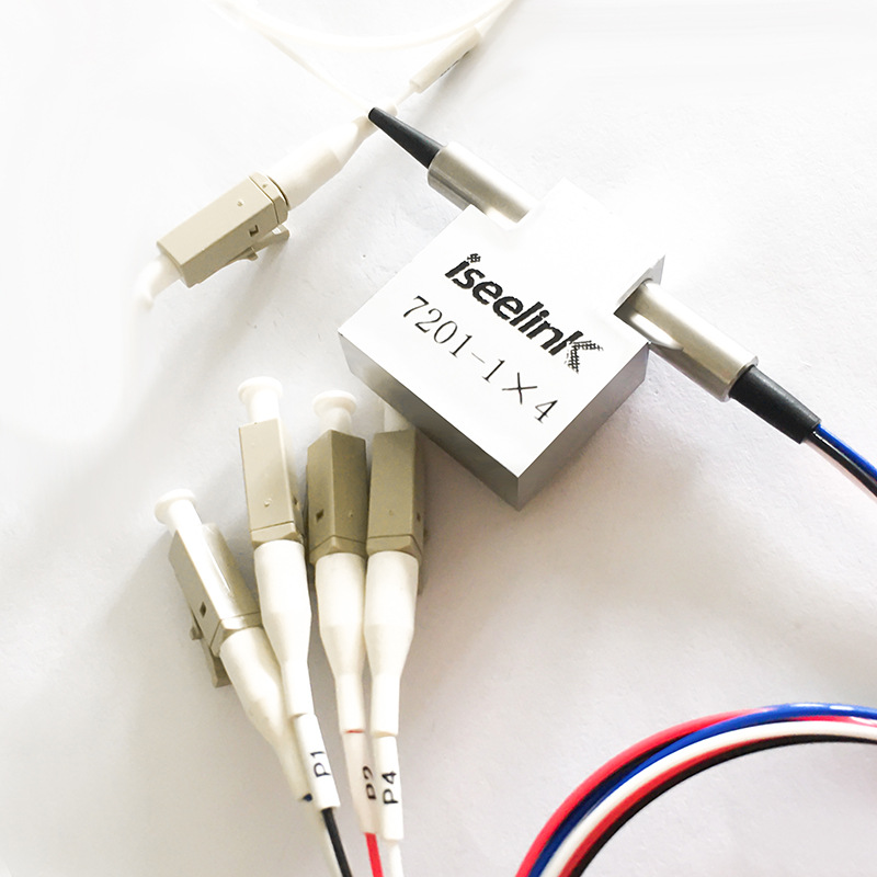 1×4 Relay Optical Switch Mechanical 850/1260~1650Nm Locked Non-Locked 9/50/62.5