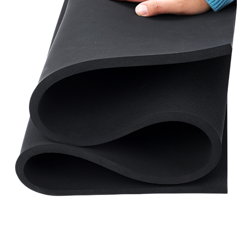 Epdm Foam Board Rubber Foam Board Sound Insulation Board Corrosion-Resistant Flame-Retardant Sponge Board Shock-Absorbing Buffer Seal