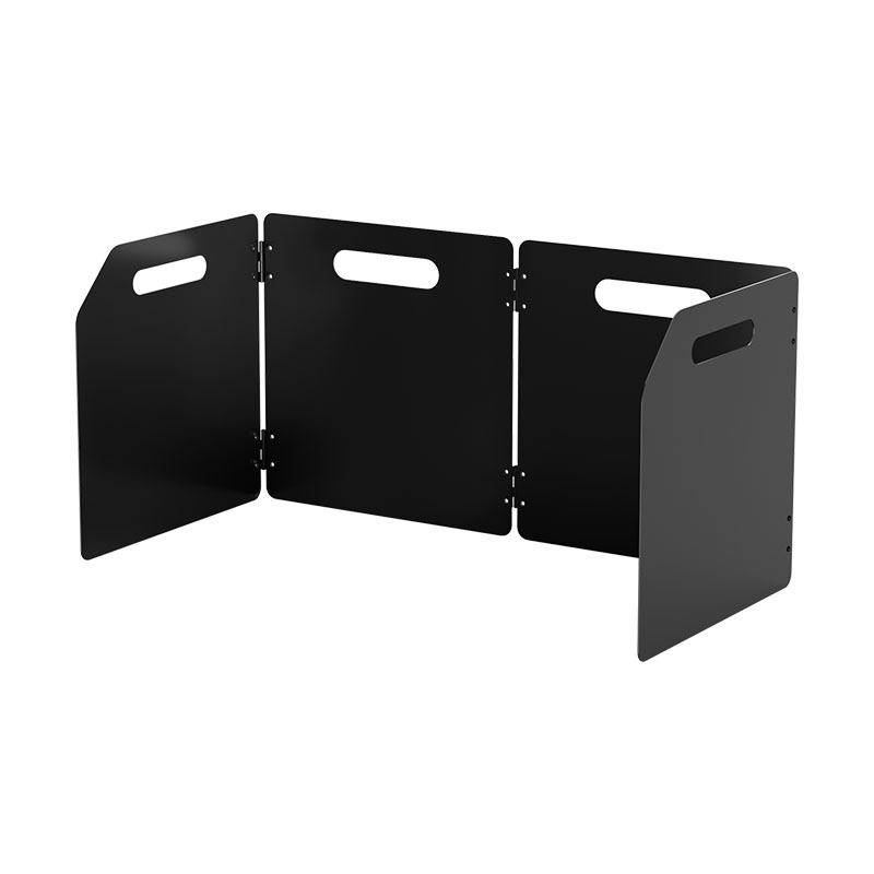 Outdoor Stove Windshield Thickeneded Foldableing Cassette Stove Windshield Stove Head Stove Windshield Gas Stove Windshield