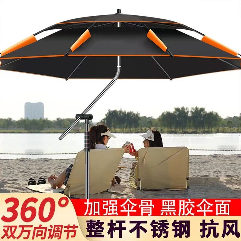 Универсальный рыболовный зонт уличный солнцезащитный новый толстый дождевик