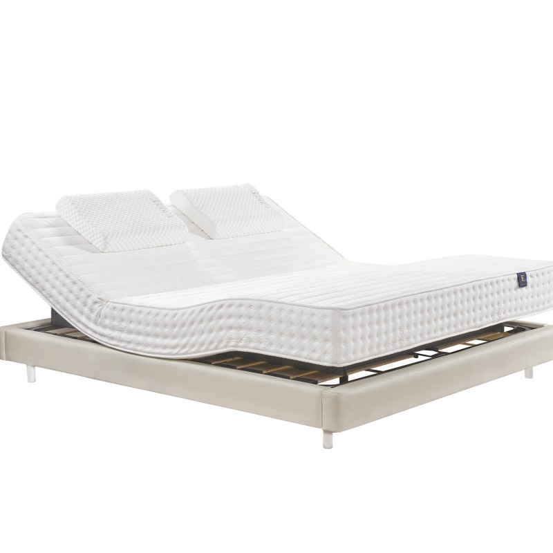 Hotel Project Postpartum Care Center Project Smart Mattress Sleep Monitoring Wholesale Electric Bed Zero-Pressure Smart Bed