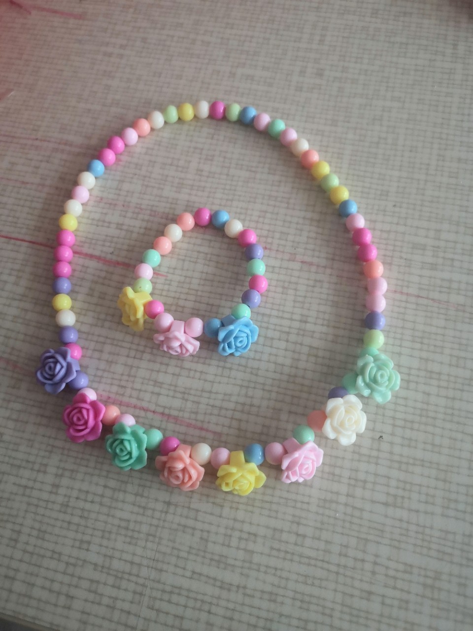 Children's Jewelry Bracelet Sweet and Cute Korean Acrylic Children's Bracelet Jewelry Manufacturer Wholesale Children's Style