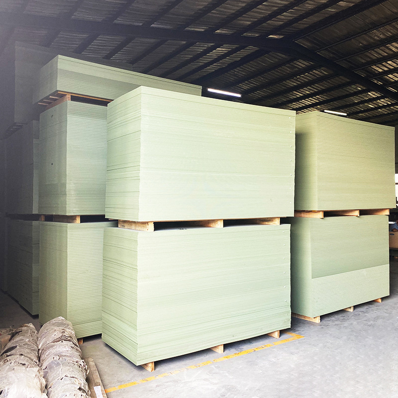 Green Solid Pvc Bed Board for Dormitory Bunk Beds, Insect-Proof, Flame-Retardant, High-Density Plastic, 12mm Thickened Pvc Bed Board