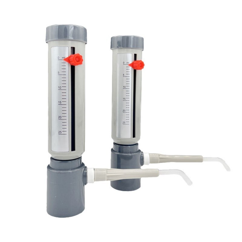 Laboratory Bottle Mouth Dispenser Adjustable Liquid Dispenser Quantitative Scale Bottle Mouth Dispenser