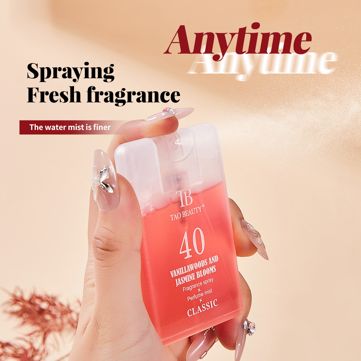 [Cross-Border Supply] Tao Beauty Flap Pocket Pants Perfume 20ml Compact, Portable and Long-Lasting Fragrance Card Perfume