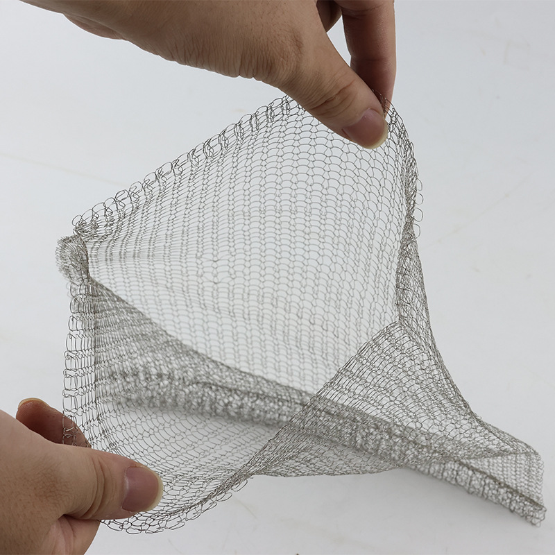 Manufacturer Supplies Filter Anti-Rat and Insect Plant Root Balcony Protective Mesh Bag 304 Stainless Steel Metal Mesh Bag