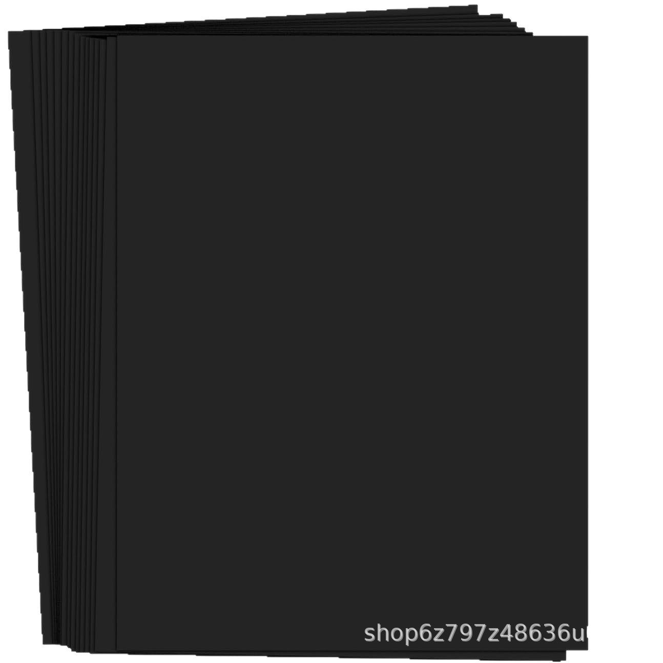 Black Card DIY Print Color Kraft Paper For Card Making Printing Craft Painting Scrapbook Cutting